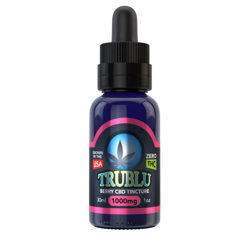 Blue Moon Hemp - CBD Tincture - Trublu Berry