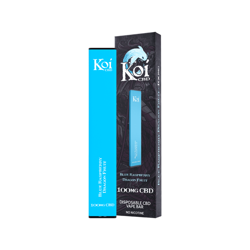 Koi CBD Disposable Vape Bar - Blue Raspberry Dragon Fruit