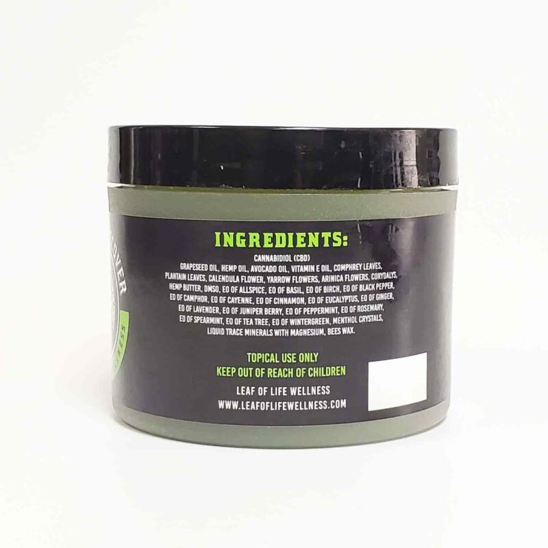 Leaf of Life Wellness - Extreme Recover CBD Topical - Image 3