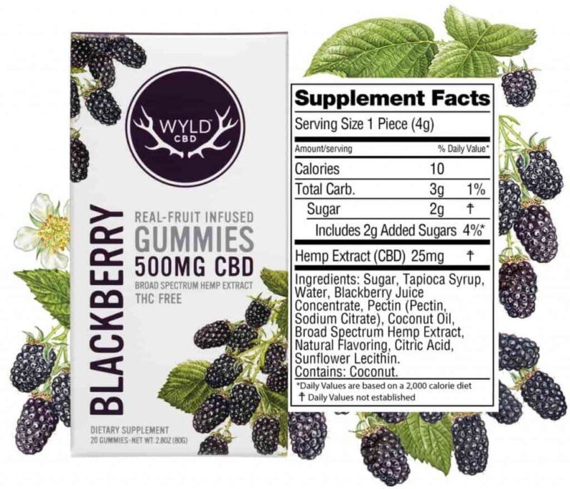 Wyld CBD - Real Fruit Gummies-old - Image 3