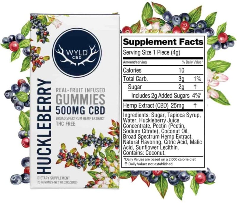 Wyld CBD - Real Fruit Gummies-old - Image 2