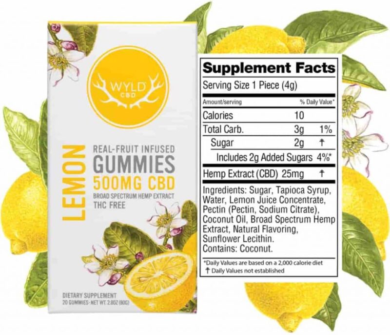 Wyld CBD - Real Fruit Gummies-old - Image 4
