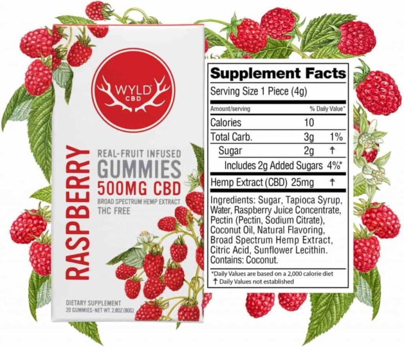 Wyld CBD - Real Fruit Gummies-old - Image 5